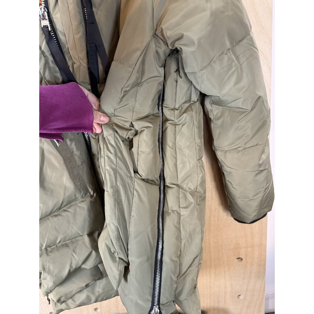 Orolay 092 Universe Thickened Duck Down Jacket Women's Small Green Waterproof - Picture 12 of 15